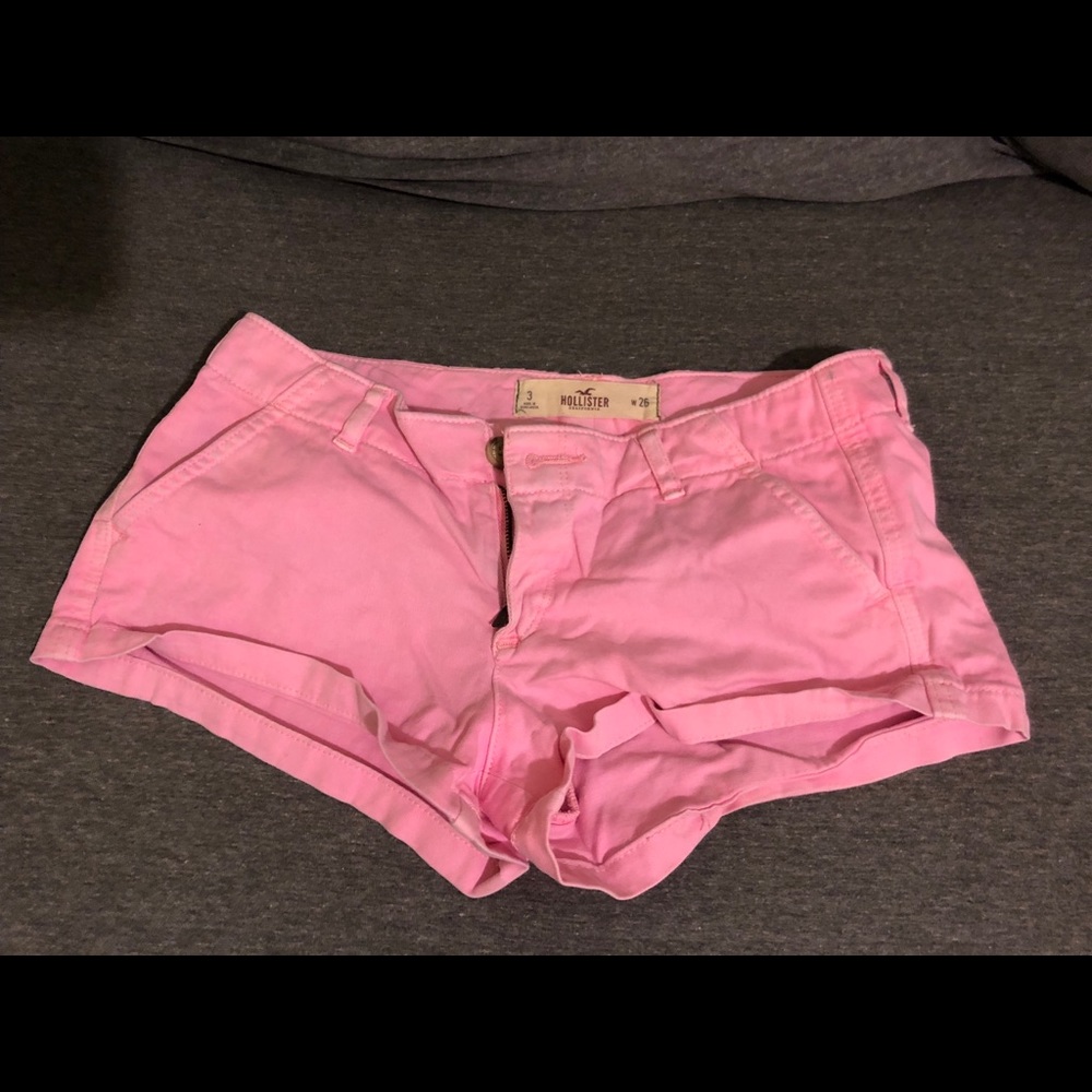 Pink shorts